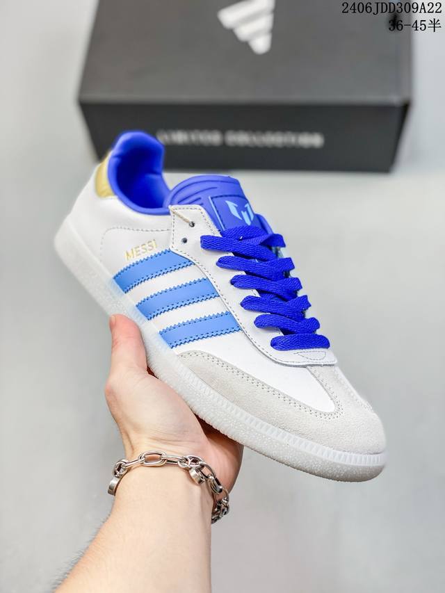 Adidas阿迪达斯三叶草samba Og德训男女夏季低帮轻便休闲鞋id0478 尺码：36-45半 36-40 06Jdd309A22