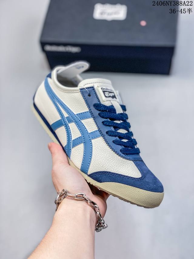 亚瑟士onitsuka Tiger鬼冢虎 全新配色！同步官方！独家首发！亚瑟士 Onitsuka Tiger 鬼冢虎 荔枝纹二层皮！欧洲腊软鞋垫！足弓乳胶垫，！