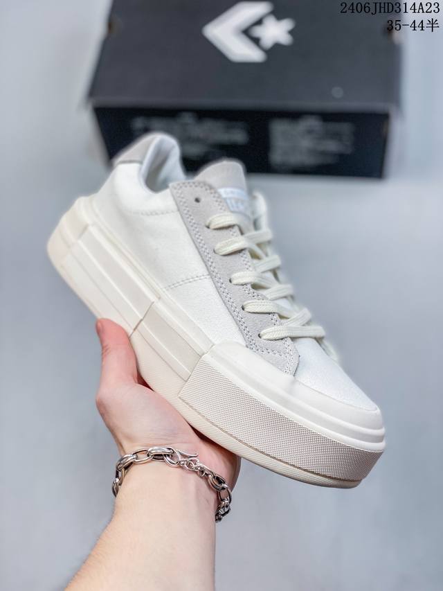 匡威converse 匡威厚底增高鞋 真的太棒了增高3Cm 还很轻的增高厚底鞋 尺码:35-44半 Id:06Jhd314A23