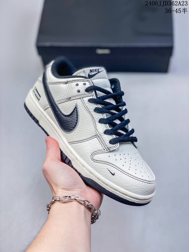 真标带半码 耐克nike Sb Dunk Low 扣篮系列复古低帮休闲运动滑板板鞋。采用脚感柔软舒适zoomair气垫，有效吸收滑板等极限运动在落地时带来的冲击