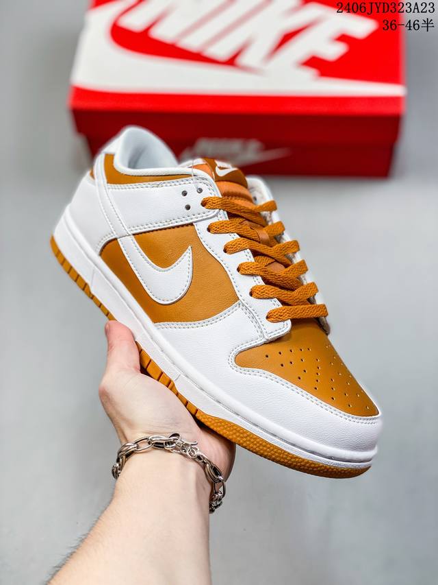 耐克nike Dunk Low 板鞋 Sb系列经典百搭休闲运动板鞋加厚鞋舌的填充，使舒适性大大提升，同时也更方便穿脱中底部分则加入了脚感柔软舒适zoomair气