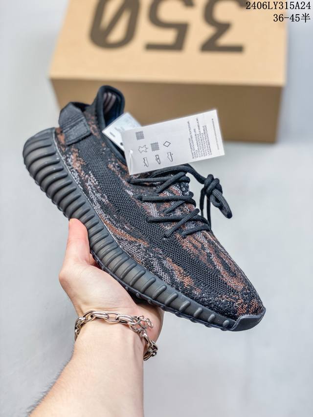 真爆真标 Adidas 阿迪达斯 Yeezy Boost 350 V2 椰子 休闲透气缓震舒适 百搭轻便中底慢跑鞋 椰子鞋经典运动鞋中性跑鞋 06Ly315A2