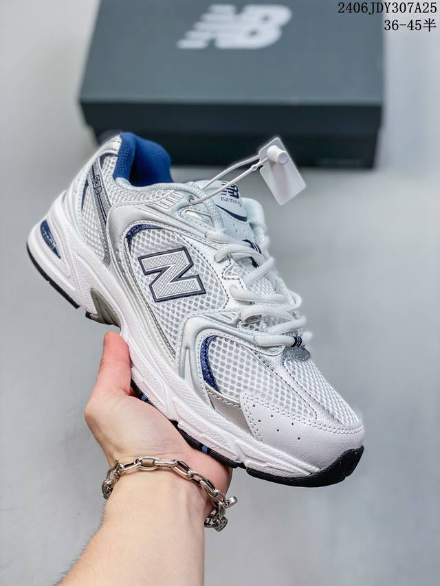 真标 新百伦 Nb530 New Balance 530 复跑古鞋nb530这鞋双确实是nb家经复典古款式之一，以全科新技诠释，成打功造530鞋款。鞋面保在持5