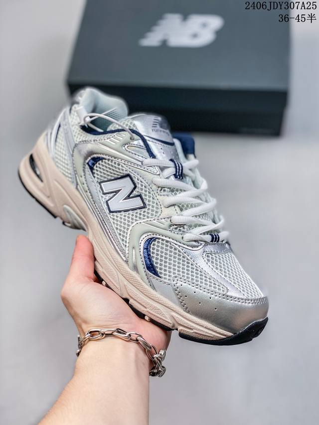 真标 新百伦 Nb530 New Balance 530 复跑古鞋nb530这鞋双确实是nb家经复典古款式之一，以全科新技诠释，成打功造530鞋款。鞋面保在持5