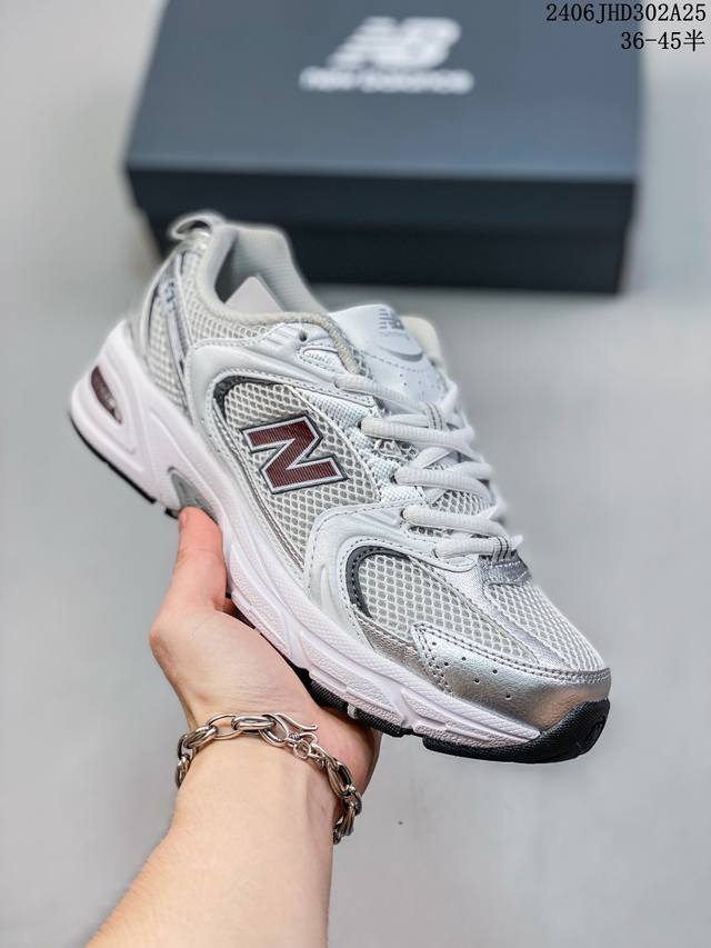 真标带半码new Balance Mr530 新百伦复古休闲跑步鞋 织物材质 真标带半码 尺码36-45半码 #Ssj20231018尺码36-45半 06Jh