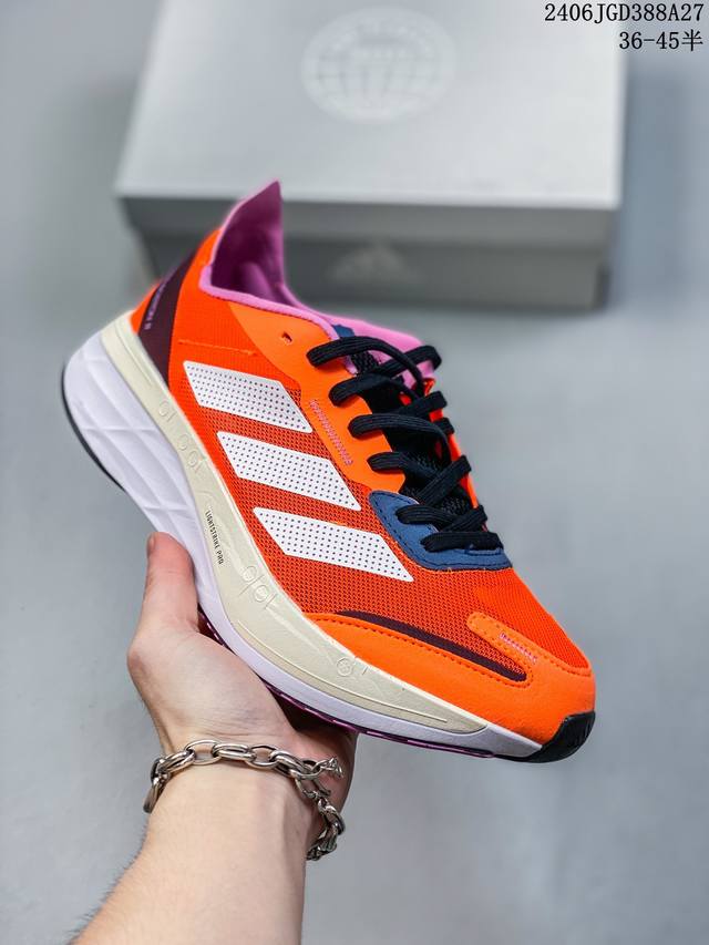 阿迪达斯 Adidas Adizero Boston波士顿11跑步鞋gx6652-6655-6654 尺码：36-45半 06Jgd388A27