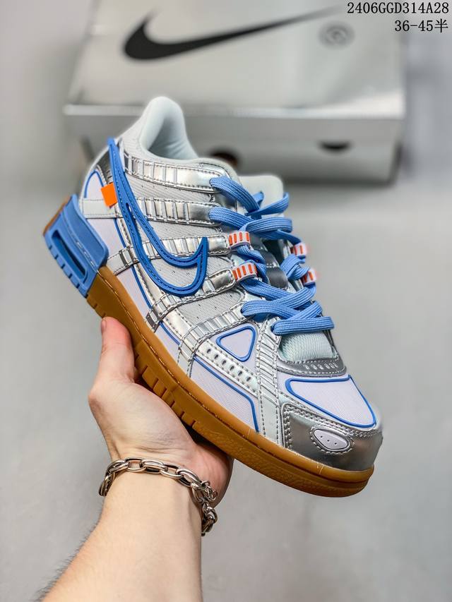 公司级 Off-White X Nike Air Rubber Dunk Ow联名 Cu6015-001-700-100尺码：36-45半 06Ggd314A2