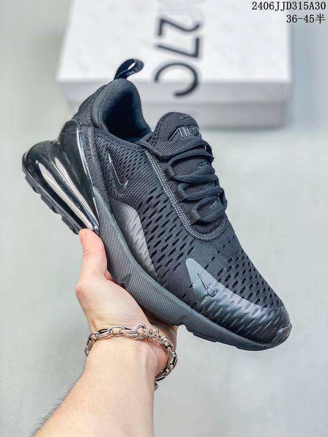 公司级耐克air Max 270 纯原版本 现货入仓官网强力操作主推款，提前原档案数据开发 ，公司唯一氮气气压原底 外围实体均可充正 06Jjd315A30