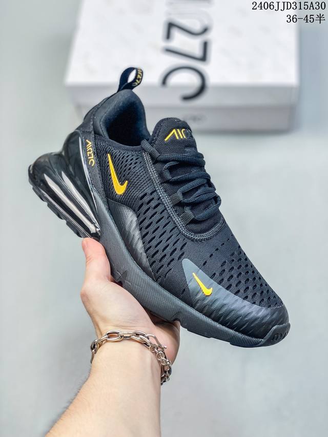 公司级耐克air Max 270 纯原版本 现货入仓官网强力操作主推款，提前原档案数据开发 ，公司唯一氮气气压原底 外围实体均可充正 06Jjd315A30