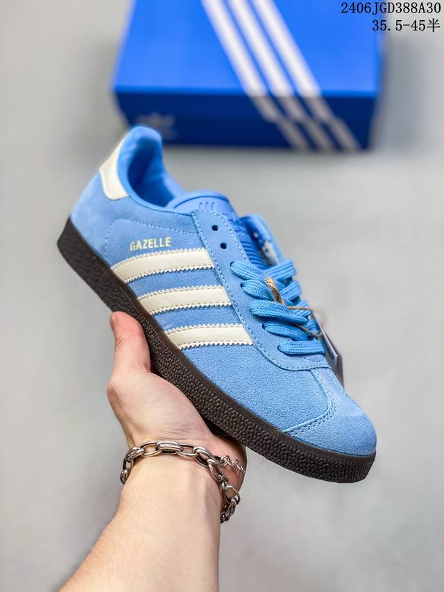 Babymonster同款 T头鞋handball Spzl板鞋adidas阿迪达斯三叶草 尺码：35-45半 06Jgd388A30