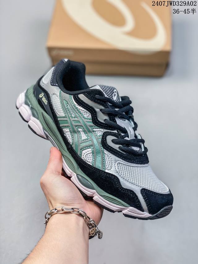 Asics Gel-Nyc男女复古运动鞋老爹鞋 1A789- -001-250-102 尺码：36-45半 07Jwd329A02