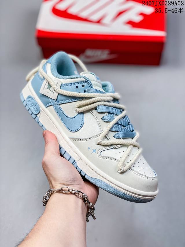 头层皮牛皮带半码绑带 耐克nike Sb Dunk Low 扣篮系列复古低帮休闲运动滑板板鞋。采用脚感柔软舒适zoomair气垫，有效吸收滑板等极限运动在落地时