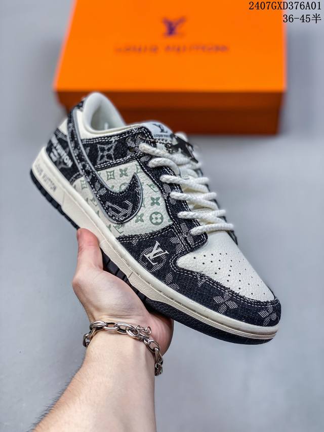 公司级 Travis Scott X Fragment Design X Jordan Air Jordan 1 Low Og Sp Lv联名 “宝蓝红” 多方