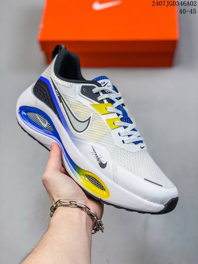 耐克 Nike Air Winflo V2登月 网面休闲跑步鞋，超轻耐磨缓震 时尚休闲 健身运动 马拉松跑步鞋 货号da9836- Size:40～45 07J