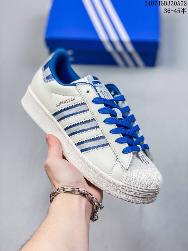 阿迪达斯adidas三叶草 Originals Superstar Ayoon W 贝壳头系列低帮经典百搭休闲运动板鞋 货号 :Ie2931 尺码 : 35 3