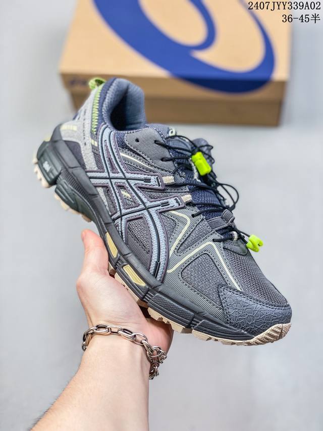 公司级asics Gel-Kahana 8 系列 浅灰 亚瑟士经典户外跑鞋 如今机能风和户外风吹得正劲，这款gel-Kahana 8便是主打“Urban Out