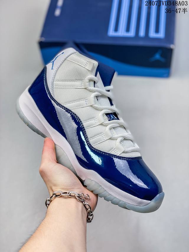 Air Jordan 11 Retro Low Concord Aj11代迈克尔 乔丹高帮运动文化篮球鞋ct8012 Qe7200223#36-47半 07Jv