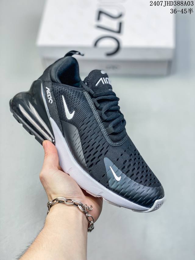 Nike耐克新款男女鞋air Max 270运动女鞋气垫缓震透气跑步鞋ah8050 07Jhd388A03