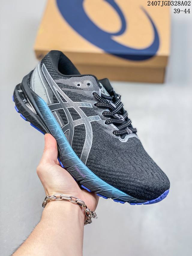 公司级亚瑟士asics Gt-2000 11代 透气缓震运动跑步鞋！潮男鞋 厚底增高老爹鞋 系列历经6-9代连续四双以 Flytefoam 科技主导的时代，全新