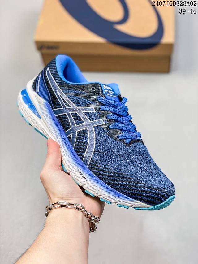 公司级亚瑟士asics Gt-2000 11代 透气缓震运动跑步鞋！潮男鞋 厚底增高老爹鞋 系列历经6-9代连续四双以 Flytefoam 科技主导的时代，全新