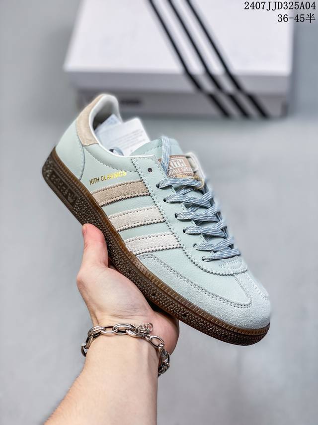 阿迪达斯三叶草adidas Originals Samba Vegan Og”Spd“桑巴舞系列绅士德训足球风百搭低帮休闲 07Jjd325A04