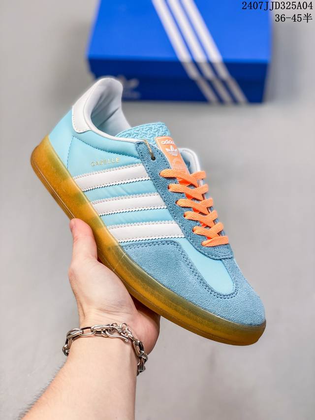 阿迪达斯三叶草adidas Originals Samba Vegan Og”Spd“桑巴舞系列绅士德训足球风百搭低帮休闲 07Jjd325A04