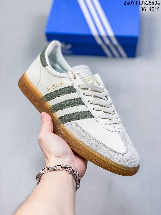 阿迪达斯三叶草adidas Originals Samba Vegan Og”Spd“桑巴舞系列绅士德训足球风百搭低帮休闲 07Jjd325A04