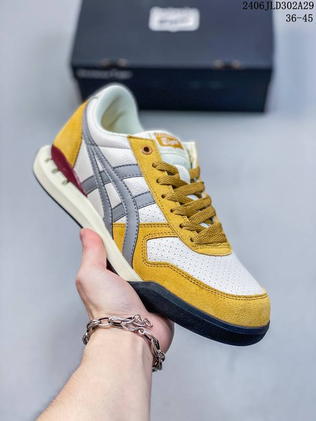 Asics Onitsuka Tiger虎冢鞋男女夏季透气运动德训鞋复古百搭休闲鞋 尺码：36-45半 06Jld302A29