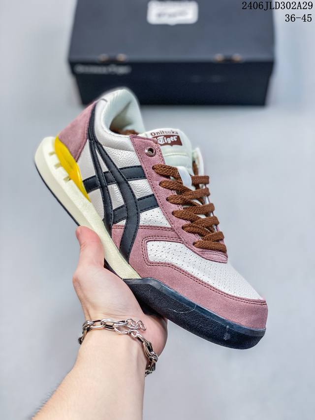 Asics Onitsuka Tiger虎冢鞋男女夏季透气运动德训鞋复古百搭休闲鞋 尺码：36-45半 06Jld302A29