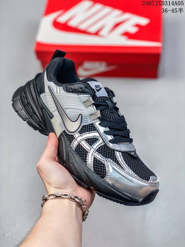 耐克nike Wmns V2K Runtekk Low 复古潮系列未来复古老爹风百搭休闲运动慢跑鞋 Fd0736 码数：36 36.5 37.5 38 38.5