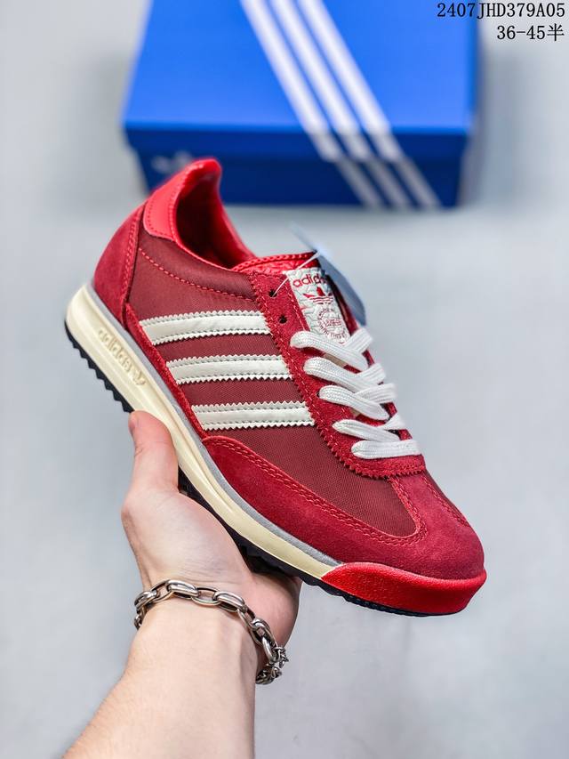 公司级adidas 阿迪达斯三叶草sl 72 男女复古潮流休闲运动跑步鞋 货号:Ig2133 尺码:36 36.5 37 38 38.5 39 40 40.5