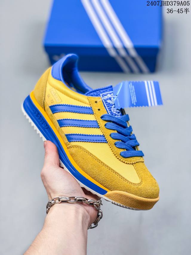 公司级adidas 阿迪达斯三叶草sl 72 男女复古潮流休闲运动跑步鞋 货号:Ig2133 尺码:36 36.5 37 38 38.5 39 40 40.5