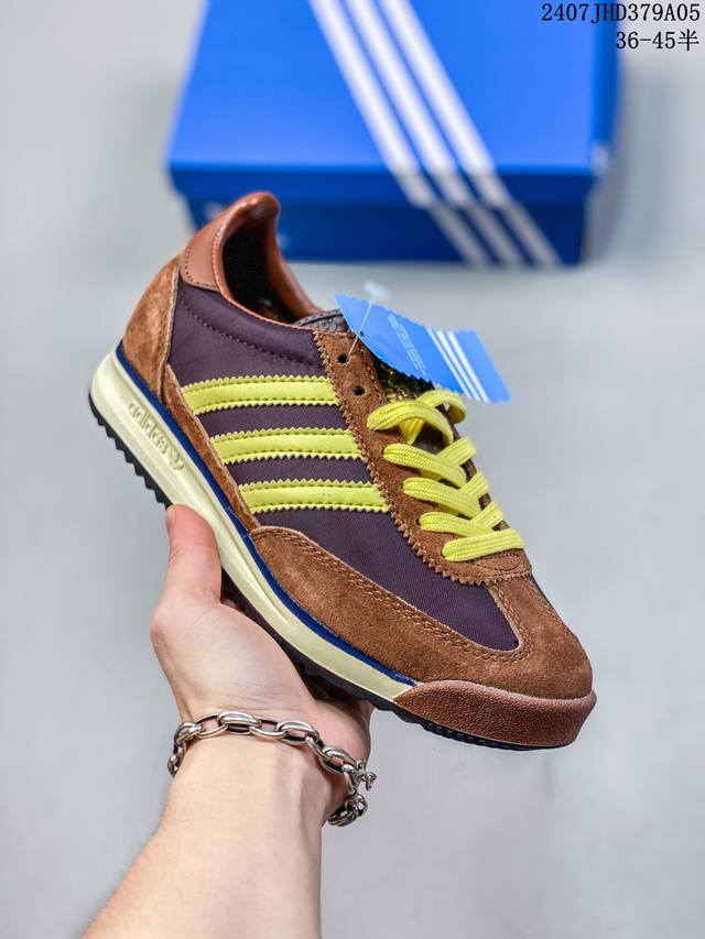 公司级adidas 阿迪达斯三叶草sl 72 男女复古潮流休闲运动跑步鞋 货号:Ig2133 尺码:36 36.5 37 38 38.5 39 40 40.5