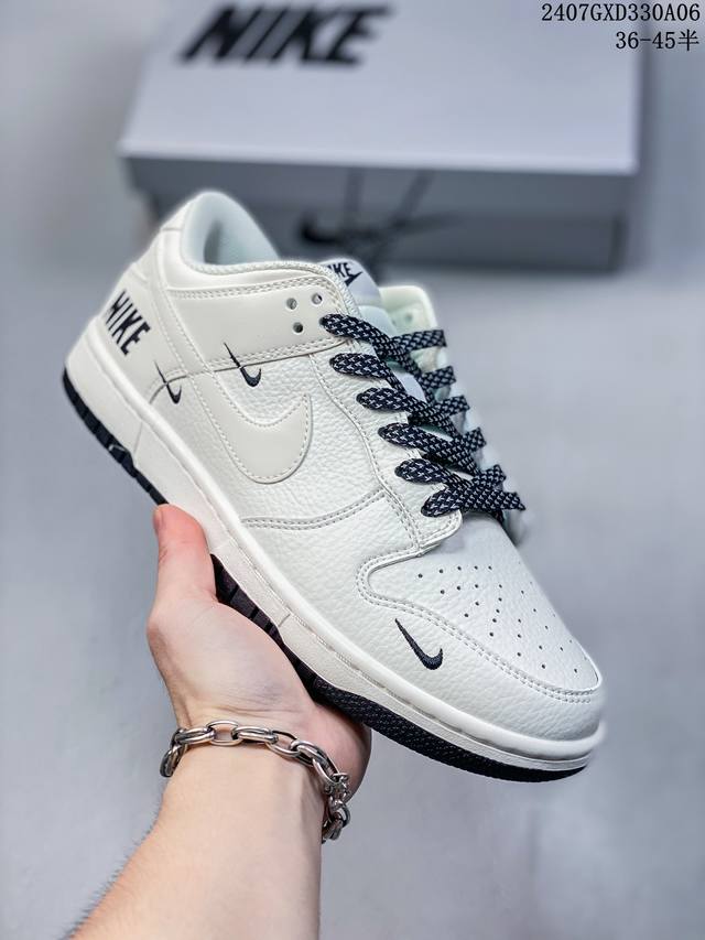 公司带半码 耐克nike Sb Dunk Low 扣篮系列复古低帮休闲运动滑板板鞋。采用脚感柔软舒适zoomair气垫，有效吸收滑板等极限运动在落地时带来的冲击