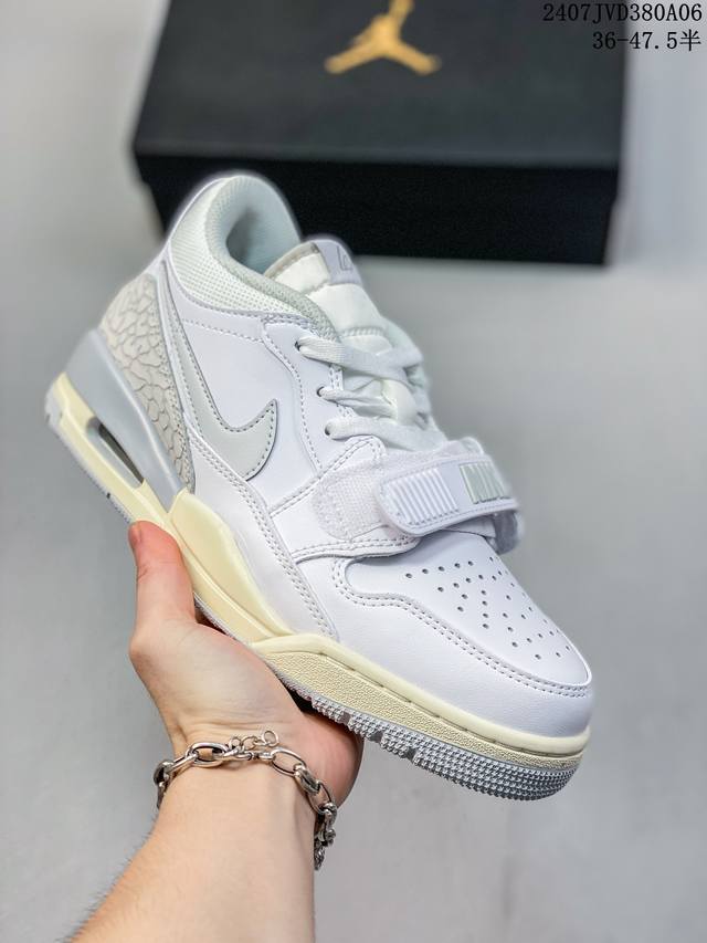 公司级耐克 Nike Aj312 Air Jordan Legacy 312 Nrg“Pure White” 官方货号:Cd7069 141乔丹联名号称 “最强