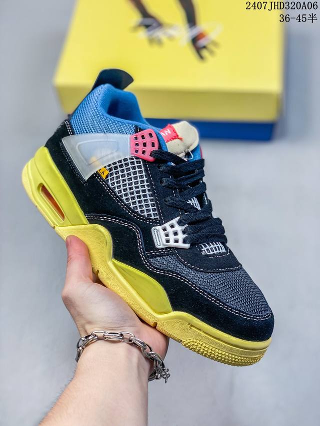 头层原盒 耐克 Nike Air Jordan 4 Retro Og迈克尔 乔丹aj4代乔4 中帮复古休闲运动文化篮球鞋。秉承轻量化的速度型篮球鞋设计思想完成设