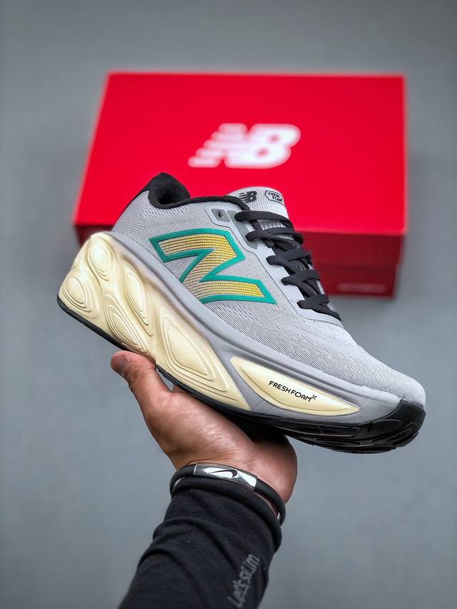 New Balance Nb Mmorc Fresh Foam X More Trail Se 新百伦nb 系列超轻量化低帮休闲运动慢跑鞋 采用超轻透气3D针织