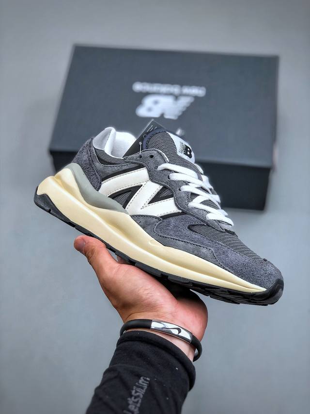 Nb新百伦new Balance W5740Vl1系列复古老爹风休闲运动慢跑鞋采用长绒麂皮拼接翻毛皮构成鞋面材质#中底高弹eva发泡材质#外置橡胶大齿防滑橡胶外