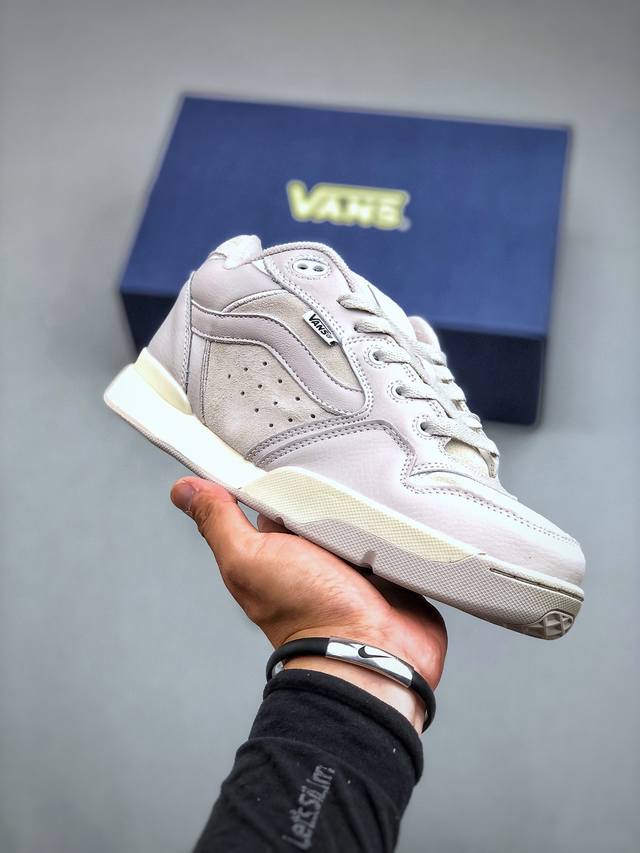 Vans 范斯官方 Rowley Xlt 减震耐磨轻便 复古滑板鞋 面包鞋 男女同款 黑白色35-45