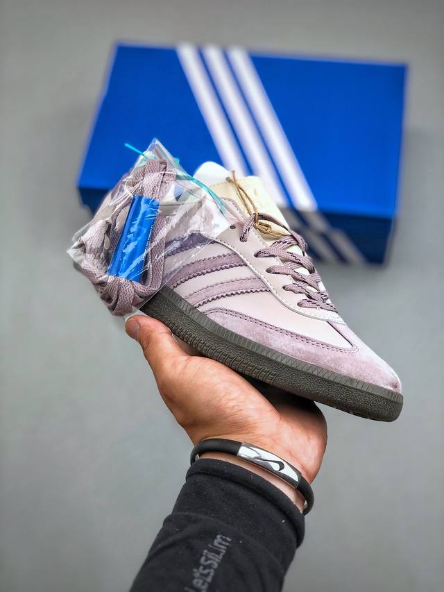 Adidas Originals Samba Og 桑巴舞系列绅士德训足球风百搭低帮休闲运动板鞋 Ie0875 尺码：36-45 半