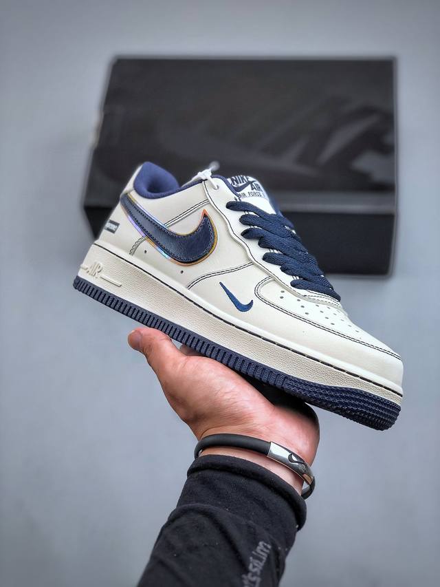 Nike Air Force 1 Low 联名款 原楦头原纸板 打造纯正空军版型 专注外贸渠道 全掌内置蜂窝气垫 原盒配件 原厂中底钢印、拉帮完美 官方货号：X