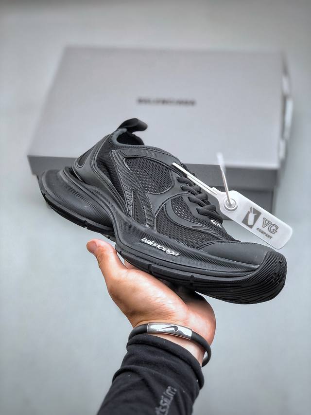 Fvg版 Balenciaga Circuit Sneakers 巴黎世家男女鞋配件防尘袋及附送鞋带#原档案原楦数据开发#采用轻量透气网织布组合纤维革鞋面材质#