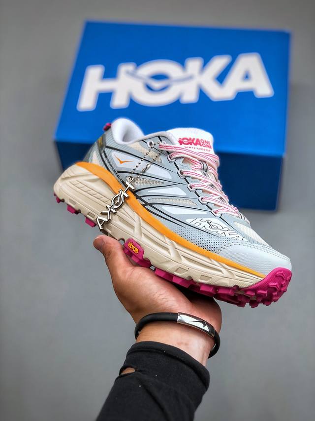 美国新兴跑鞋品牌hokahoka One One Mafate Speed 2 Low 玛法特2代系列低帮轻量户外越野休闲运动慢跑鞋 货号:11 51 尺码：3