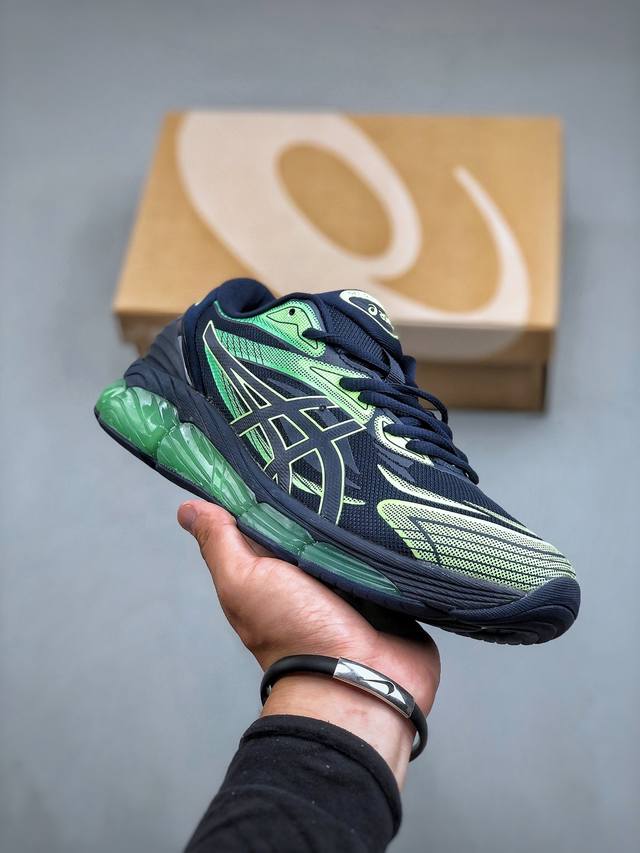 Asics Gel-Quantum 360 Viii 纯原版本亚瑟士运动休闲透气专业跑鞋 轻量舒适透气材质 全滴塑鞋面中底3D可视gel缓震胶效果 升级flyt