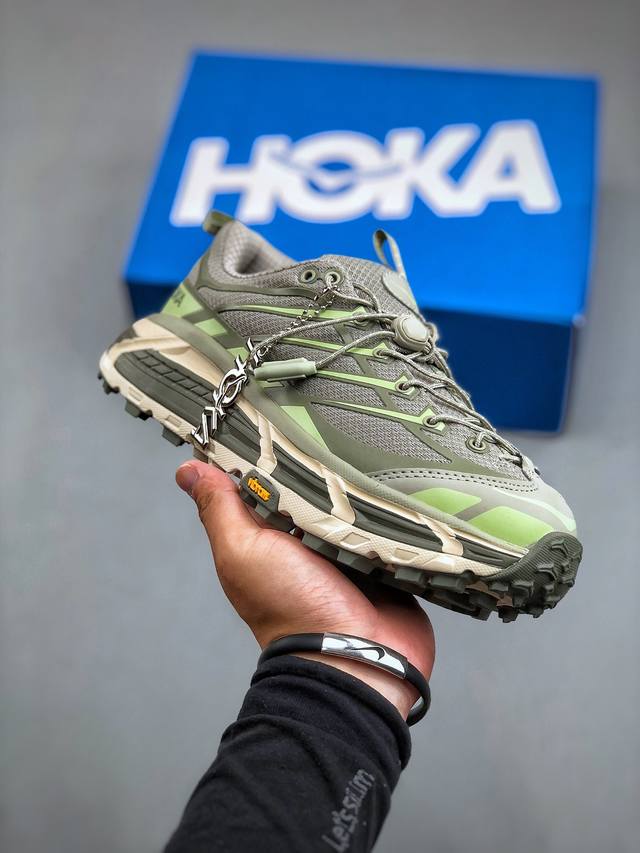 Hoka Mafate Speed 2 马法特二代超轻厚底轻量山地跑步鞋 1141572 Bys #轻量化材料fresh Foam。超轻量中底全部用料过3C认证