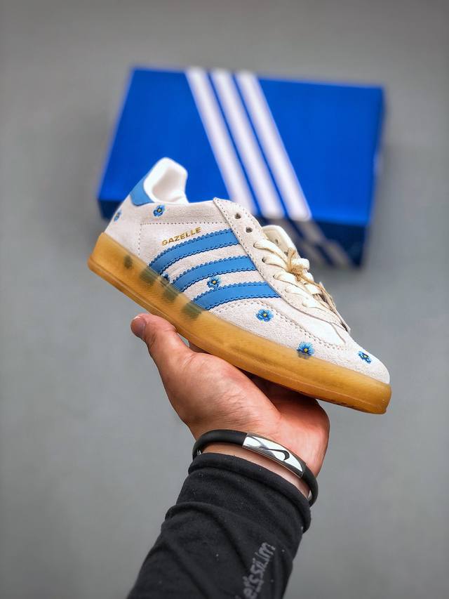 Adidas Originals Gazelle Indoor If4491 三叶草复古休闲防滑耐磨低帮板鞋 尺码：35-45 半