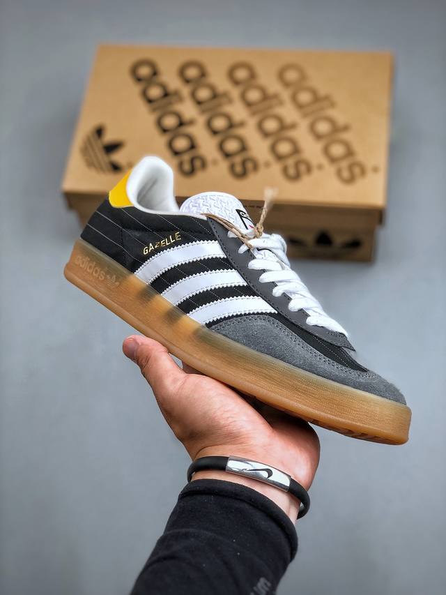 Adidas Originals Gazelle Indoor If9642 三叶草复古休闲防滑耐磨低帮板鞋尺码：35-44 半