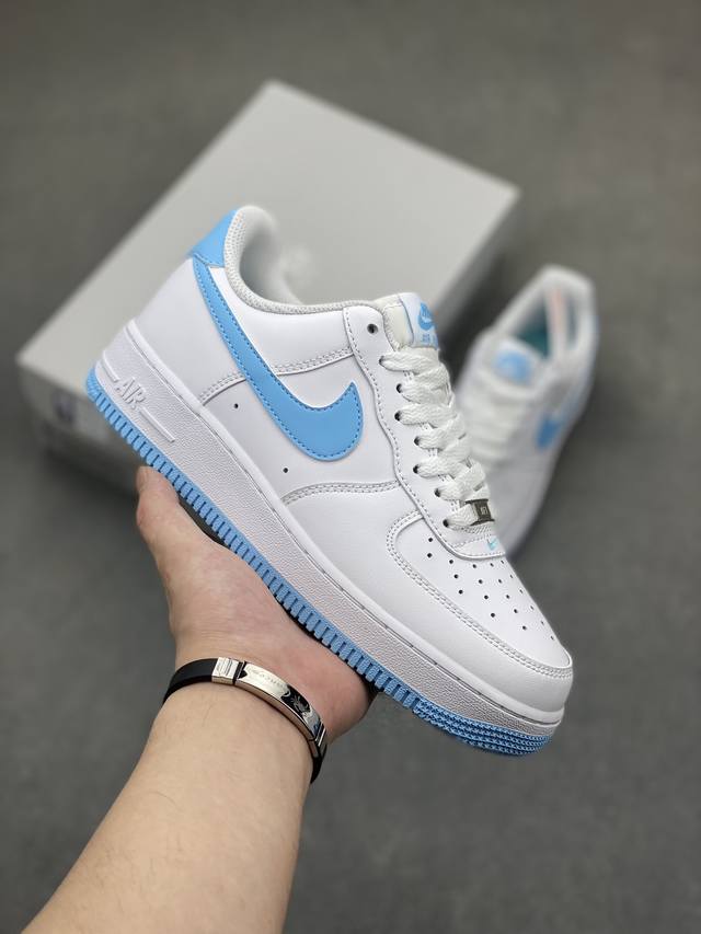 Nike Air Force 1 Low 白蓝 空军一号低帮运动休闲板鞋 官方同步 原装级别 原楦头原纸板 打造纯正空军版型#专注外贸渠道 全掌内置蜂窝气垫 #