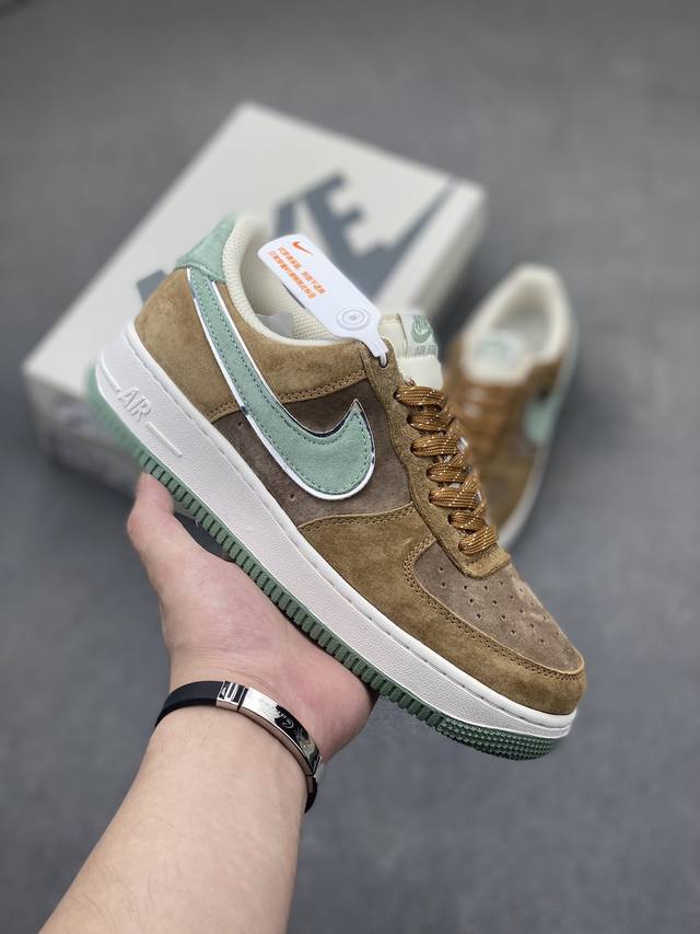 超级福利 核心特价 长期补货 Nike Air Force 1 '07 Low 空军一号低帮运动板鞋 白粉 原装级别 原楦头原纸板 打造纯正空军版型#专注外贸渠