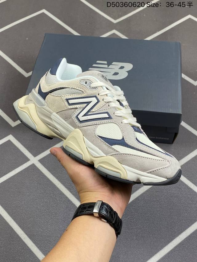 公司级new Balance Nb 9060 鞋款灵感源自设计师本人对夏日的怀日回忆。鞋面大身由空间双格及磨砂鞋面拼接而生，配以柔和、温暖的粉橘色调，夏日氛围拉